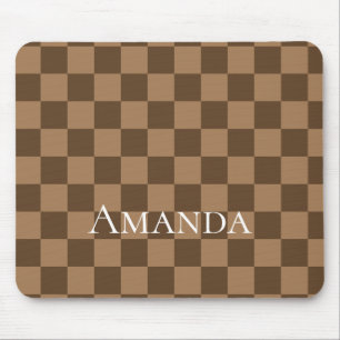 Weichschokoladenquadrate Mousepad