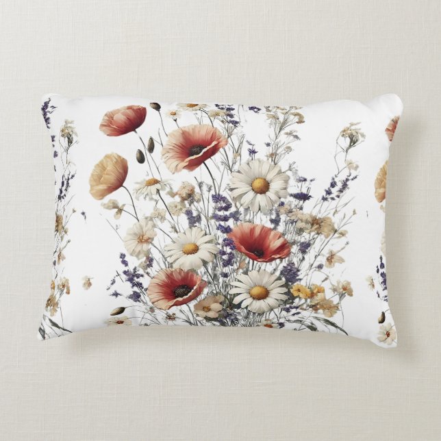 Weichteil-Fields-Pillow Dekokissen (Rückseite)