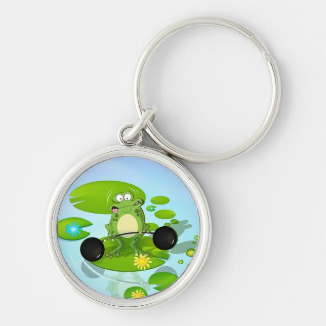 Weichteilfrosch Schlüsselanhänger (Vorne)
