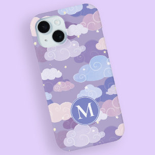 Weichteilwolken und Sternenmuster Case-Mate iPhone Hülle