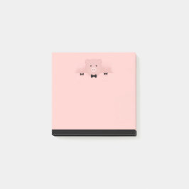 Weichtrosa Schweinefleisch Niedlicher Zuchtbetrieb Post-it Klebezettel