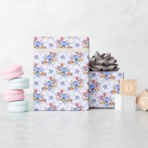 Weichzeichnen Blume Wrapping Paper Roll Geschenkpapier