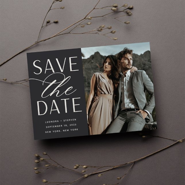 Weichzeichnen | Hochzeit von Single Foto Save The Date (Von Creator hochgeladen)