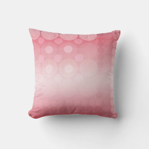 Weichzeichnen Pink Dream Bubbles Muster Kissen / K