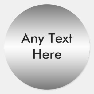 Weichzeichner Runder Aufkleber