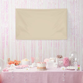 Weichzeichner Tan Solid Color Banner