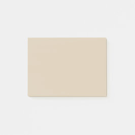Weichzeichner Tan Solid Color Post-it Klebezettel