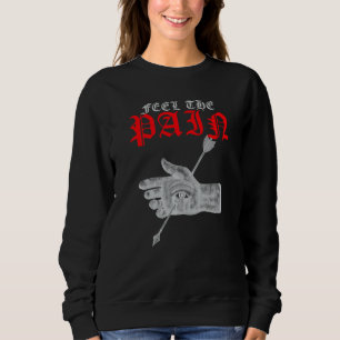 Weidcore Dreamcore ästhetische Hand und merkwürdig Sweatshirt