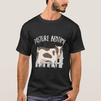 Weide Bedtime Niedliche Kuh Pajamas Pj Long Sle T-Shirt