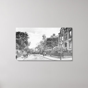 Weide-Brücken-Straße, Canonbury, Islington, c.19 Leinwanddruck