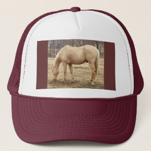 Weide Palomino Pferd Truckerkappe