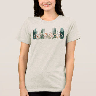 Weideland aus Holz Tri-Blend Shirt
