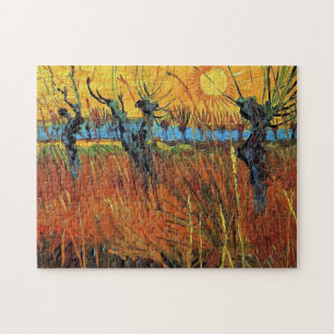 Weiden bei Sonnenuntergang, Vincent van Gogh