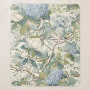 Weiden Kleine Magnolie Tapete Florale Küsten Sherpadecke