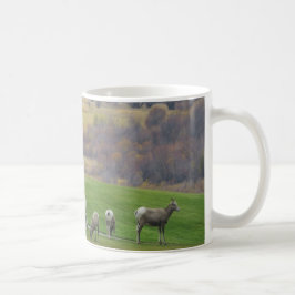 Weiden lassen in der Herbst-Tasse Kaffeetasse