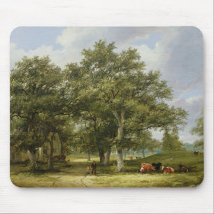 Weiden lassendes Vieh Mousepad