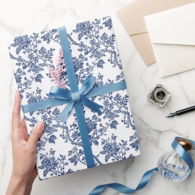 Weidenblüten-Toile Geschenkpapier (Schenken)