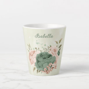 Weidengrün Blütenblüte Milchtasse