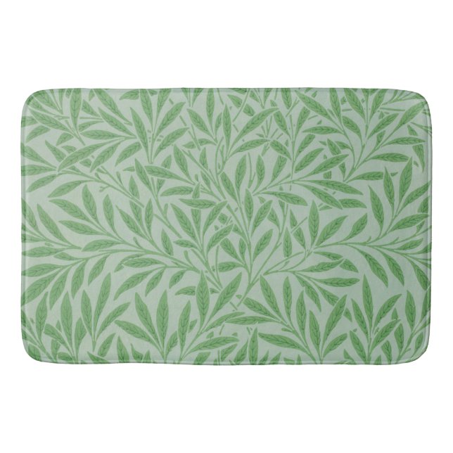 Weidenmuster, William Morris Badematte (Vorderseite)