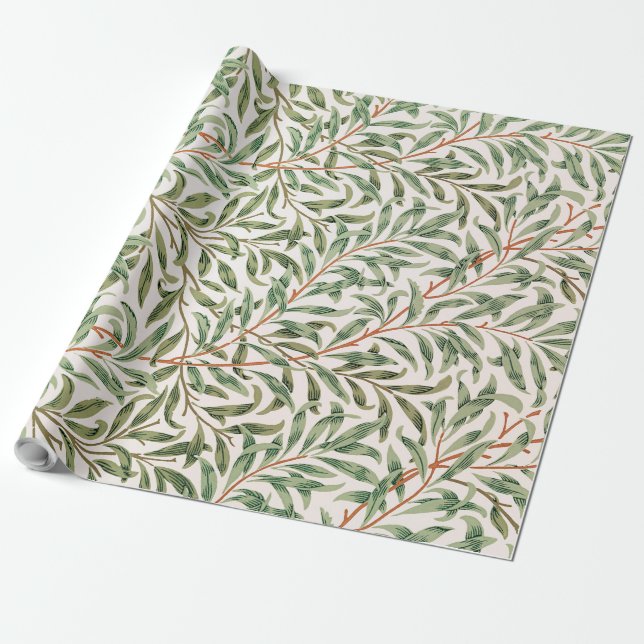 Weidenmuster, William Morris Geschenkpapier (Ungerollt)
