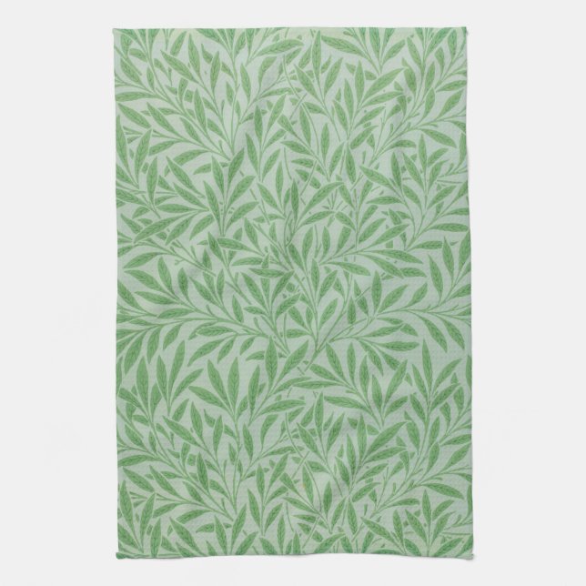 Weidenmuster, William Morris Geschirrtuch (Vertikal)