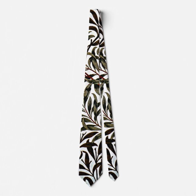 Weidenzweig, ein Design von William Morris, Krawatte (Vorderseite)