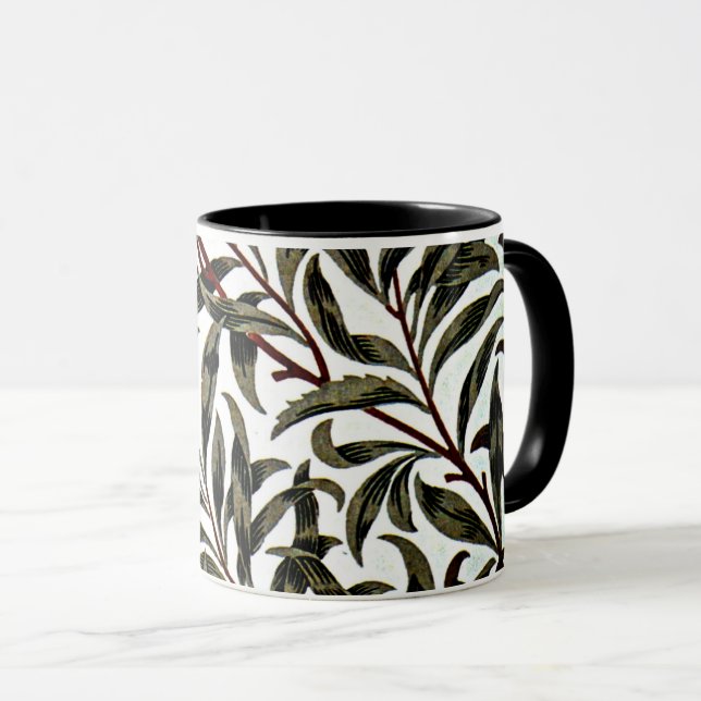 Weidenzweig, ein Design von William Morris, Tasse (VorderseiteRechts)