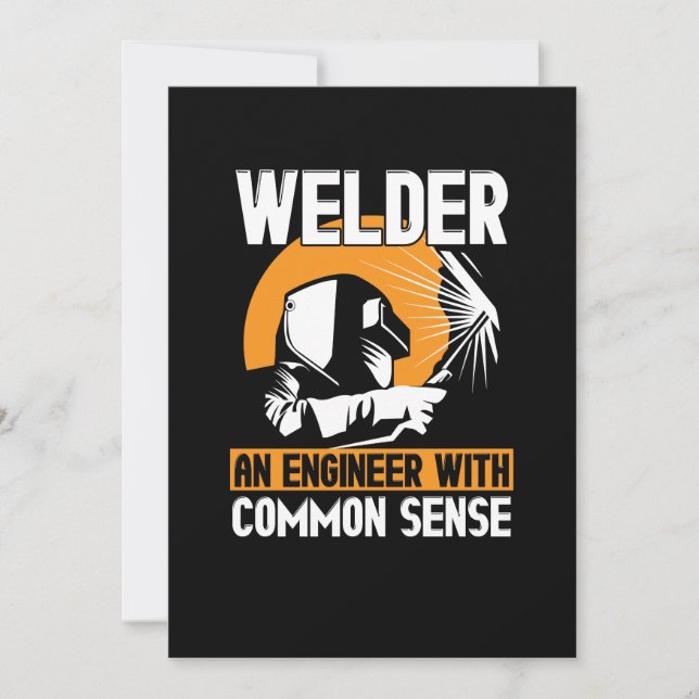 Weider: Ingenieur mit gesundem Menschenverstand Einladung (Vorderseite)