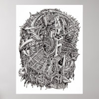 Weidhead von Brian Benson, Poster