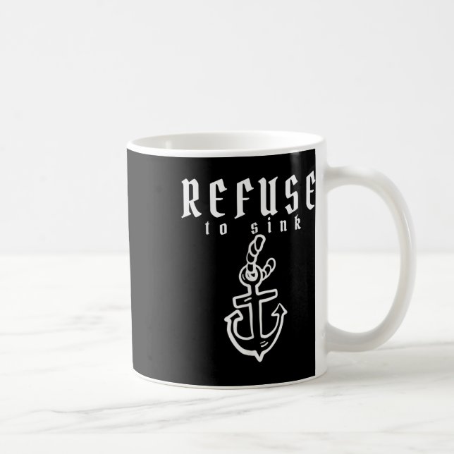 Weigerung, Depressionen zu unterdrücken, Bewusstse Kaffeetasse (Rechts)