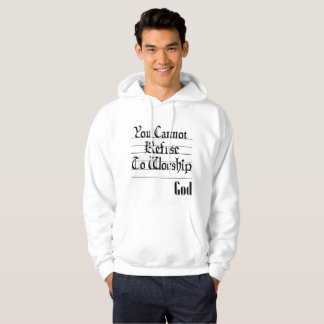 Weigerung, Herrenhoodie anzubeten Hoodie