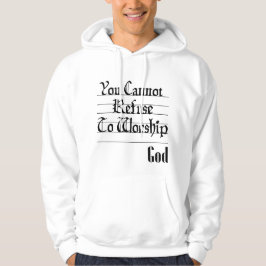 Weigerung, Herrenhoodie anzubeten Hoodie