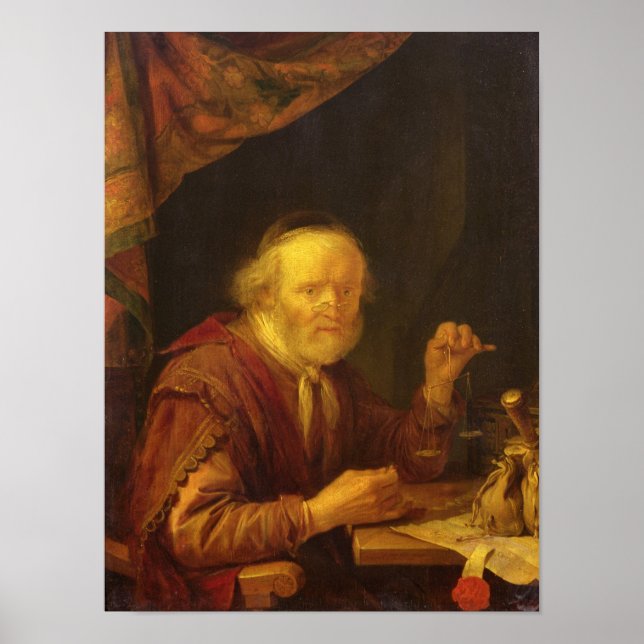 Weighing Gold Poster (Vorne)
