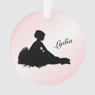 Weight Ballerina Personnalisé w Nom Rose