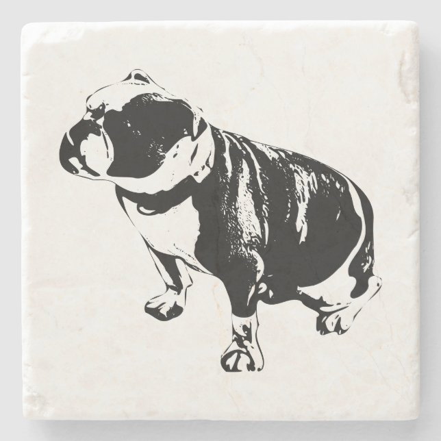 Weight in Stillness Steinuntersetzer (Vorderseite)