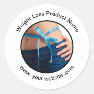Weight Loss Diet Promotionnels Sticker Étiquettes