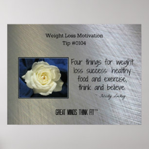Weight Loss Motivation Poster Tip #0104