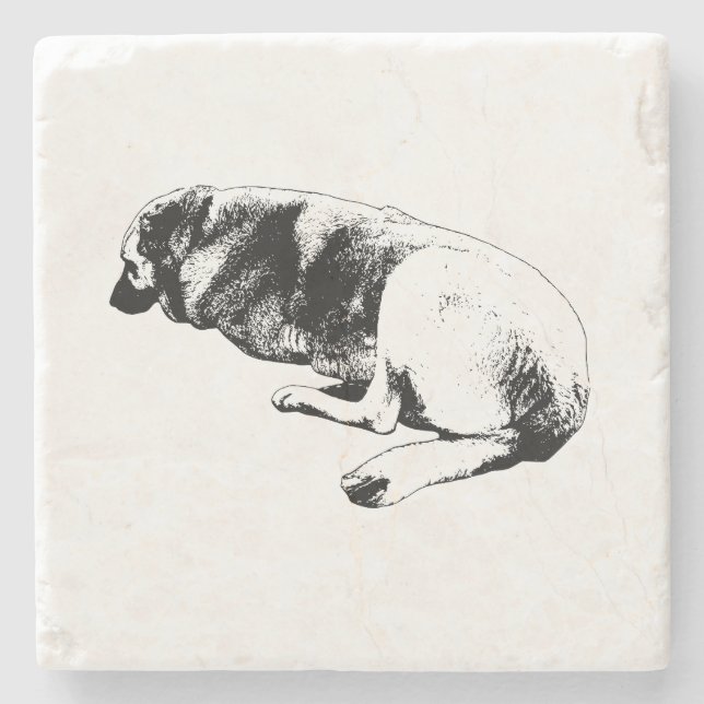 Weight Pressed Into Peace Steinuntersetzer (Vorderseite)