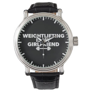 Weightheben ist meine Freundin - Funny Workout Armbanduhr