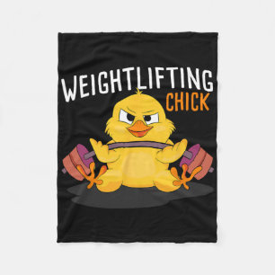 Weightheben Kick Bodybuilding Workout Gym Frauen Fleecedecke