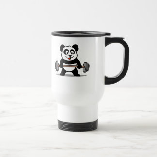 Weightheben Panda Reisebecher
