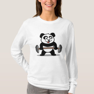 Weightheben Panda T-Shirt