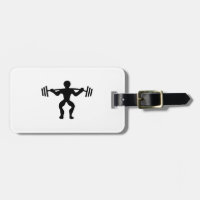 Weightlifter-anhebende Gewichte
