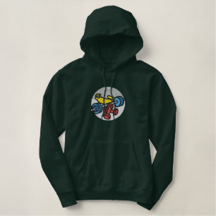 Weightlifting Bestickter Hoodie