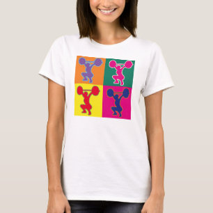 Weightlifting-Popkunst T-Shirt