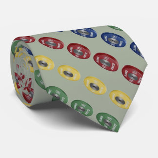 Weightlifting-Stoßplatten-Krawatte - Grau Krawatte