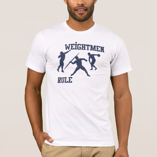 Weightmen Regel T-Shirt (Vorderseite)