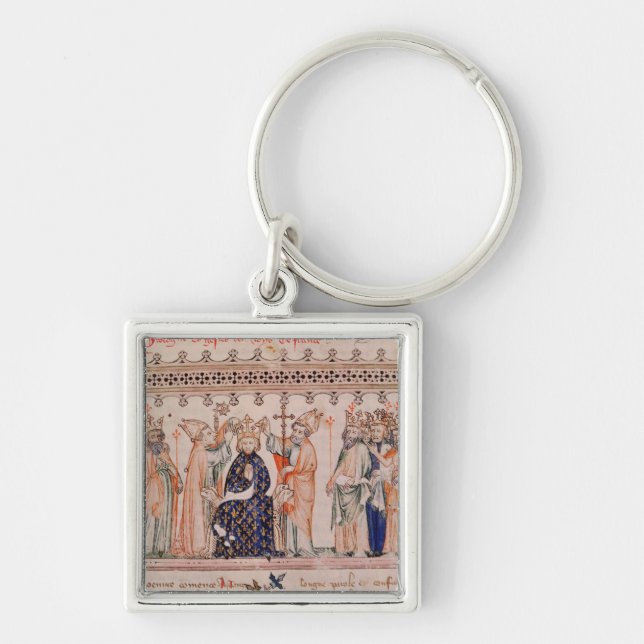 Weihe Philippe III le Hardi König von Schlüsselanhänger (Vorne)