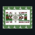 Weihnachten<br><div class="desc">Horizontale Postkartenvorlage</div>