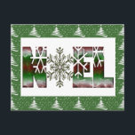 Weihnachten<br><div class="desc">Horizontale Postkartenvorlage</div>